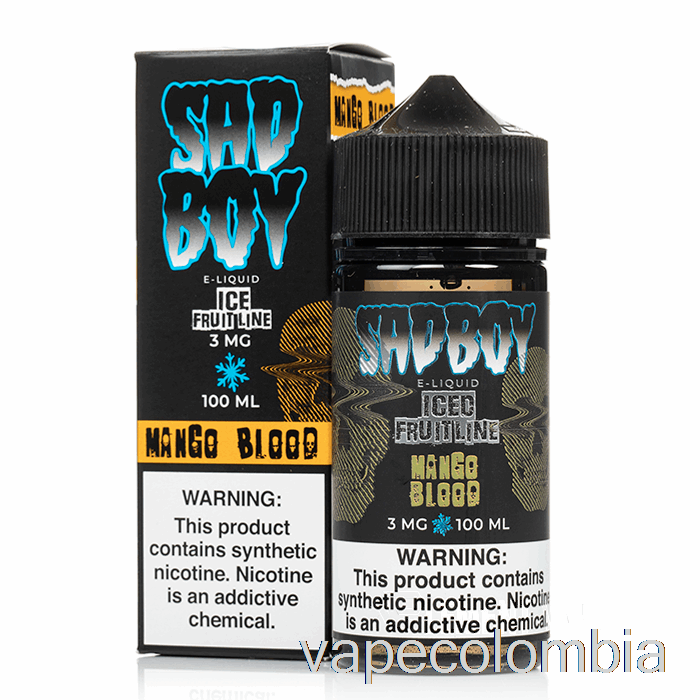 Vape Desechable Hielo Mango Sangre - Sadboy - 100ml 0mg